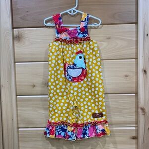 Colorful Polka Dot Kids Romper